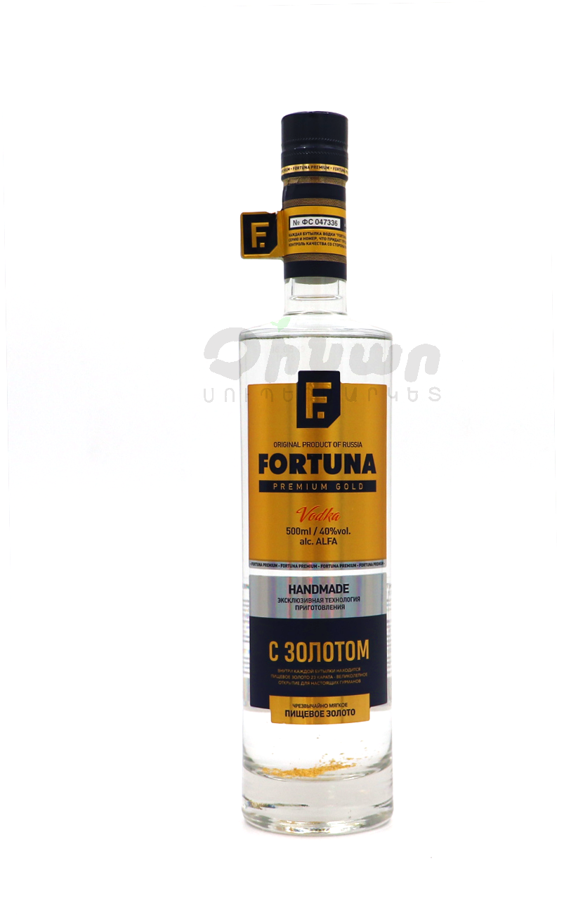 Օղի «Fortuna» Premium Gold 40% 500մլ