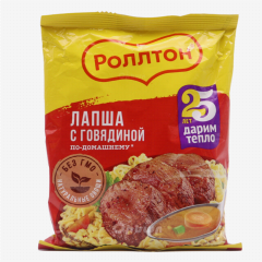 00-00029275 Մակարոն «Роллтон» արագ պատրաստվող տավարի 85գ