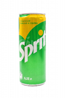 00-00002046   Զովացուցիչ ըմպելիք «Sprite» 250մլ թ/տ