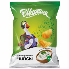 00-00031422 Չիպս «Օտ Մարտինա» Sneck Թթվասեր 80գր