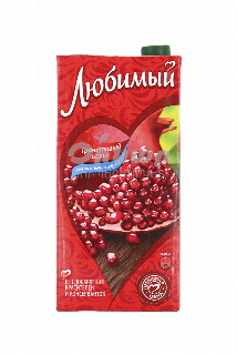00-00021993 Բնական հյութ «Любимый» նուռ,խնձոր 1․93մլ
