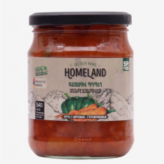 00-00049855 Canned "Homeland" pepper with carrots 540g
