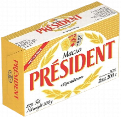00-00007304 Կարագ «President» 82% 200գ