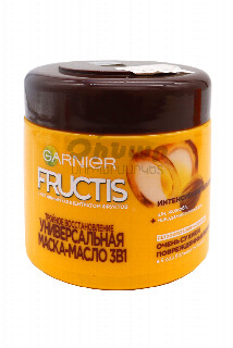 00-00021433 Մազերի դիմակ-յուղ «Garnier Fructis» 3 տեսակի յուղ 300մլ