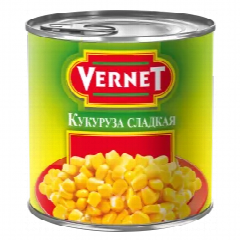 00-00013627 Պահածո «Vernet» Եգիպտացորեն 340գ