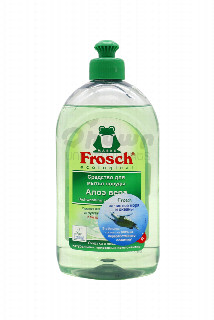 00-00043145   Սպասք լվանալու հեղուկ «Frosch» ալոե 500մլ 920 Գերմանիա   Ալոե բույսի տերևների խտանյութով այս հեղուկը պաշտպանում է ձեռքերի մաշկը;գերազանց մաքրություն բոլոր տեսակի սպասքի համար,։.jpg