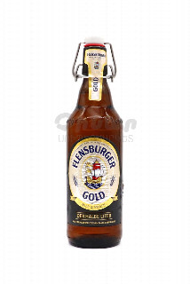 00-00043497  Գարեջուր «Flesburger» Gold 4.8% 500մլ
