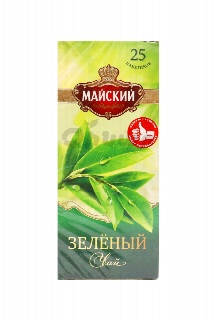 00-00019444  Թեյ «Майский» կանաչ 25հատ