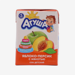 00-00042251  Բնական հյութ «Агуша» խնձոր,դեղձ 200մլ