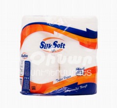 00-00003809 Զուգարանի թուղթ «Silk Soft» երկշերտ 4հատ