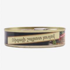 00-00013719 Canned fish "Brivais Vilnis" sprat in oil with opener 160g