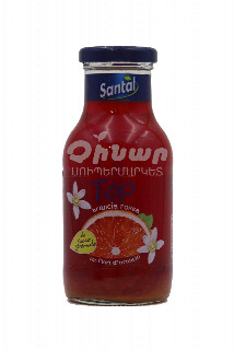 00-00029701 Բնական հյութ «Santal» կարմիր նարինջ  250մլ