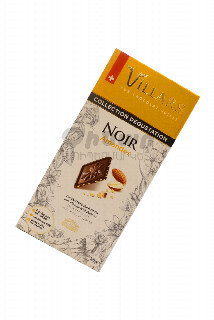 00-00051830 Շոկոլադե սալիկ «Villars» Noir Amandes 100գ 2240 շվեցարիա Շոկոլադ մուգ ՝ կարամելիզացված նուշով ;.jpg