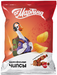 00-00031421 Չիպս «Օտ Մարտինա» Sneck Խորոված 80գր