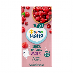 00-00030736  Հյութ «Фруто Няня» Մորս հատապտղային 0,2լ