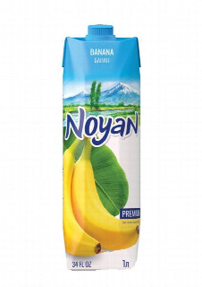 00-00037074   Բնական հյութ «Noyan» բանան 1լ