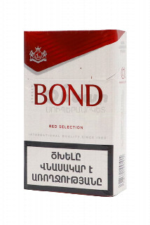 en million gallon Asien Ծխախոտ «Bond» Red Selection