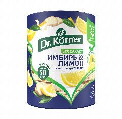 00-00026643 Հացիկներ խրխրթան «Dr.Korner» Կոճաղպղեղ կիտրոն 90գ