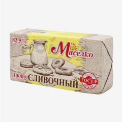 00-00027279 Vegetable fat spread "Maselko" 82.5% 1000g