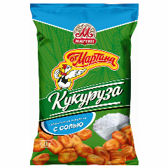 00-00031437 Եգիպտացորենի հատիկներ «Օտ Մարտինա» Աղով 60գ