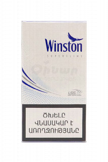 00-00026475Ծխախոտ «Winston» Super Slims Blue 600 ուկրաինա Խեժ։ 5մգ Նիկոտին։ 0.5մգ Քանակը տուփում։ 20.jpg