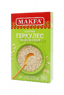 00-00030031 Վարսակի փաթիլներ «Makfa»Ավանդական 400գ 600 ռուսաստան  գերկուլես ավանդական  վարսակի փաթիլներ ;.jpg