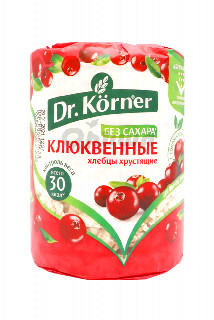 00-00026619 Խրխրթան հաց «Dr.Korner» Լոռամրգի 90գ
