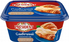 00-00030476 Պանիր հալած «President» սերուցքային 400գ