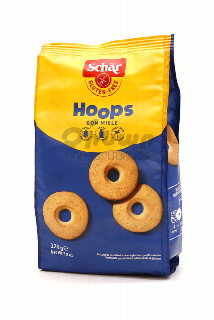 00-00036255 Թխվածքաբլիթ «Schar» Hoops առանց գլյուտեն 220գ 2620 Իտալիա  Թխվածքաբլիթ առանց գլյուտենի,ցորենի,լակտոզայի և պալմայի յուղի.jpg