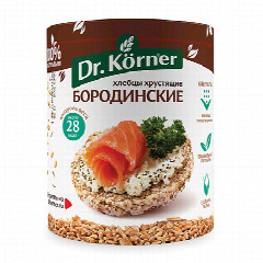 00-00026615   Խրխրթան հաց «Dr.Korner» Бородинские  90գ