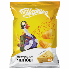 00-00031423 Չիպս «Օտ Մարտինա» Sneck Պանիր 80գր