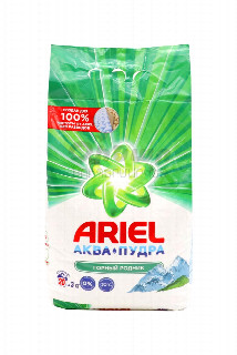 00-00023383 Փոշի լվացքի «Ariel» սպիտակ լեռնային 3կգ   3800   Լվացքի փոշի սպիտակ լվացքի համար, ավտոմատ։   ռուս,.jpg