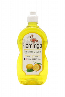 00-00045420   Սպասք լվանալու հեղուկ «Flamingo» կիտրոն 500մլ 460  հայաստան  Սպասք լվանալու հեղուկ «Flamingo» կիտրոնի բույրով.jpg