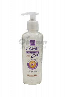 00-00021001 Մազերի գել «Camil» թաց էֆֆեկտ  250մլ  790  Բելառուս   Մազերին  հաղորդող  թաց էֆֆեկտ գել և փայլ;զերծ պահելով մազերը չորացումից և թեփոտումից;.jpg