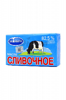 00-00044607 Կարագ սերուցքային «Eco milk» 82.5% 180գ 1320 ռուս Յուղայնությունը՝ 82.5%%u0589.jpg