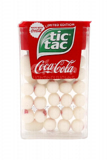 00-00034805 Դրաժե «Tic Tac» կոկա կոլա 19գ 270 Սառնաշաքար նարնջի համով։ Իռլանդիա.jpg