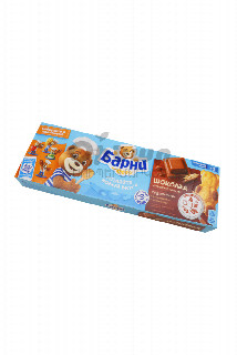 00-00039425 Բիսկվիթ «Барни» շոկոլադե 5 հատ 150գ  740  Ուկրաինա   Բիսկվիթ շոկոլադե միջուկով։ Քանակը տուփում՝ 5 հատ։.jpg