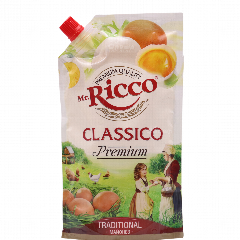 00-00048750 Մայոնեզ «Mr. Ricco» Premium դասական 390գ