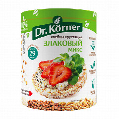00-00026613 Հացիկներ խրխրթան «Dr.Korner» հացահատիկի միքս 90գ