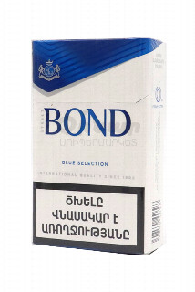 00-00026261  Ծխախոտ «Bond» Blue Selection   480   Խեժ՝ 6մգ  Նիկոտին՝ 0,5մգ ուկրաինա.jpg